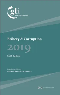 Bribery & Corruption