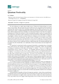 Quantum Nonlocality