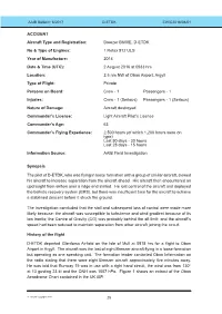 ACCIDENT Aircraft Type and Registration: Breezer B600E, D-ETDK No & Type of Engines