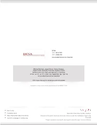 How to Cite Complete Issue More Information About This Article Journal's Webpage in Redalyc.Org Scientific Information System Re