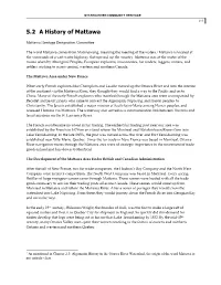 5.2 a History of Mattawa