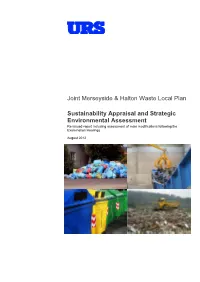 Joint Merseyside Waste Development Plan Document
