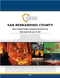 Multi-Jurisdictional Hazard Mitigation Plan