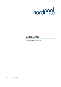 Nord-Pool-Spot-Glossary.Pdf