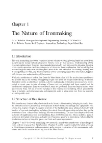 Chapter 1, the Nature of Ironmaking