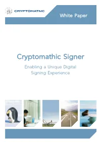 Cryptomathic Signer