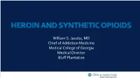 Fentanyl Crisis in the United States Was the Result of Fentanyl Being Mixed Into Heroin and Distributed to Unsuspecting Heroin Users