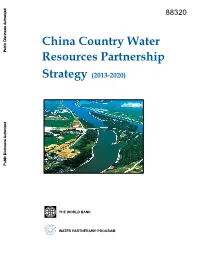 Policy Note on Integrated Flood Risk Management Key Lesson Learned and Recommendations for China