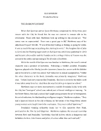 RED SPARROW Production Notes the SPARROW's JOURNEY When