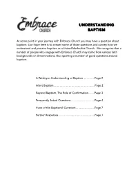 Understanding Baptism