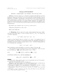 Polar Convolution∗