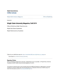 Wright State University Magazine, Fall 2019