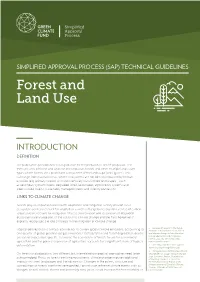 Forest and Land Use