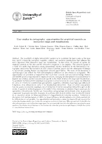 Opportunities for Empirical Research on Interactive Maps and Visualizations