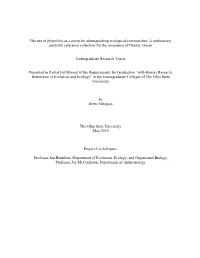 A Preliminary Phytolith Reference Collection for the Mountains of Dhufar, Oman