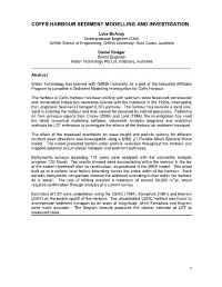Coffs Harbour Sediment Modelling and Investigation