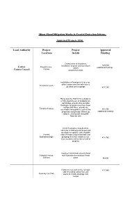 Minor Flood Mitigation Works & Studies Scheme (Non-Coastal )