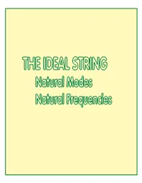 The Ideal String
