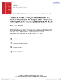 The International Trotskyist Movement and the Postwar Revolutions: an Analysis of Its Theoretical and Programmatic (Re)Interpretations (1944–1963)