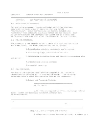Sub-Functions and Components ______
