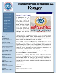 Winter 2016 Volume , Issue Inside This Issue: Executive Board Report