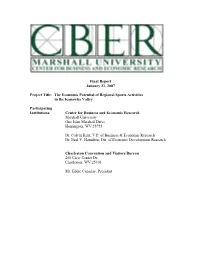 Table 11 in Measuring the Economic Impact …