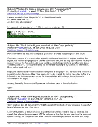 Ultimate++ Forum Something with U++