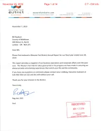 2019 Western Fair District Annual Report