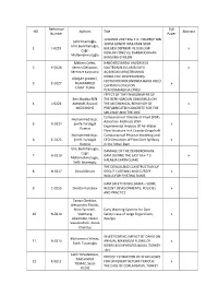 NO Reference Number Authors Title Full Paper Abstract 1. I-0229 Şefik