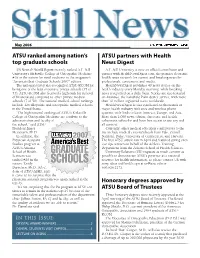 US News & World Report Recently Ranked A.T. Still University's