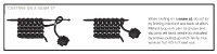Casting on a Seam Stitch