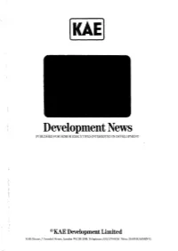 Development News PUBLISHED for SENIOR EXECUTIVES INTERESTED in DEVELOPMENT