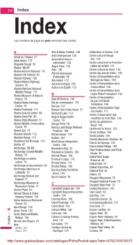 Index Index Les Numéros De Page En Gras Renvoient Aux Cartes