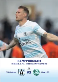 Kampprogram Fredag D