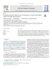 Poisoning Associated with the Use of Mushrooms a Review of the Global