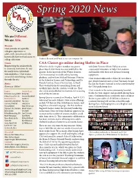 Spring 2020 News