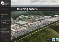 Touching Base 13 – Winter 2020