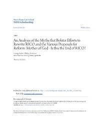 An Analysis of the Myths That Bolster Efforts to Rewrite