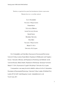 Emotion Recognition from Posed and Spontaneous Dynamic Expressions