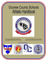 OCS Athletic Handbook.Pdf