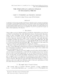 The Strength of Cartan's Version of Nevanlinna Theory