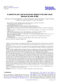 A Search for Pre- and Proto-Brown Dwarfs in the Dark Cloud Barnard 30 with ALMA N