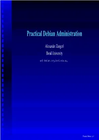 Practical Debian Administration