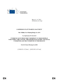 Staff Working Document on the 3 Billion Tree Planting Pledge for 2030