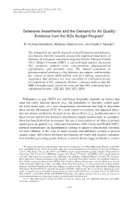 Evidence from the Nox Budget Program†