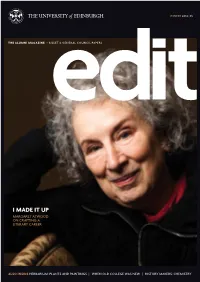 I Made It up Margaret Atwood on Crafting a Literary Career