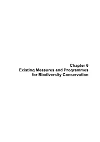 Azerbaijan Chapter 6 Existing Measures and Programmes for Biodiversity Conservation