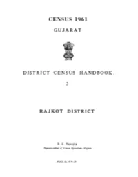 District Census Handbook, 2 Rajkot