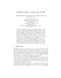 BLAKE2: Simpler, Smaller, Fast As MD5