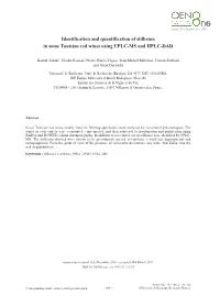 Identification and Quantification of Stilbenes in Some Tunisian Red Wines Using UPLC-MS and HPLC-DAD